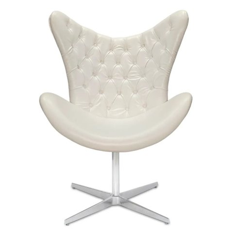 Poltrona Decorativa Sala Estar Suprema Base com Rodinhas