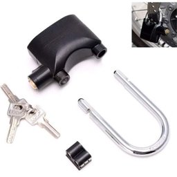 Cadeado com Alarme Sirene Grande Anti furto 110db Som Alto Segurança - 1