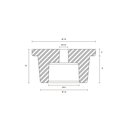 Ver imagem 2 de Redutor de Vazão em Termoplástico 2,5mm Branco Blukit