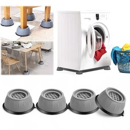 Pés Calços Nivelador para Máquina de Lavar Mesa Cama e Sofá - 2