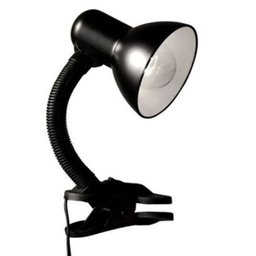 Luminária de Mesa com Garra Presilha Articulavel Bivolt Sala Trabalho Escritório Abajur - 3