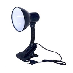Luminária de Mesa com Garra Presilha Articulavel Bivolt Sala Trabalho Escritório Abajur - 2