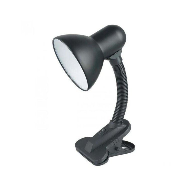 Luminária de Mesa com Garra Presilha Articulavel Bivolt Sala Trabalho Escritório Abajur