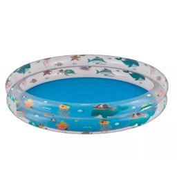 Piscina Infantil Redonda Azul 180l - Mor - 1