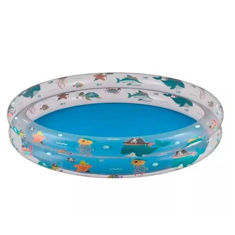 Kit 2 Piscina Plástica Redonda Azul 180 Litros - Mor