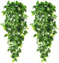 Ver imagem 1 de 2 Folhagem Verde Realista Heras Pendente Planta Artificial
