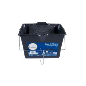 Kit 20 Balde de Pintura Plástico com Alça de Metal 15 Litros