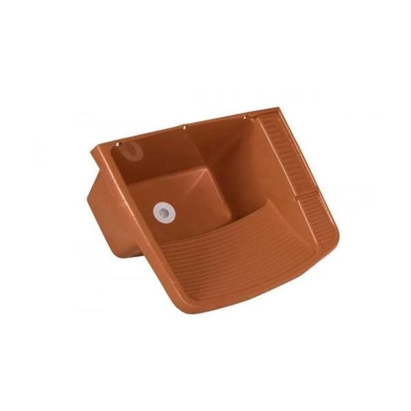 Tanque Plástico Válvula 15 Litros Caramelo - Metasul, Opção: Caramelo - 1