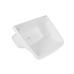Kit 4 Tanque Plástico com Válvula 24 Litros Branco -Metasul - 1