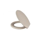 Ver imagem 1 de Kit Assento Sanitário Plástico Soft Bege + Cx. Descarga Bege