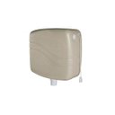 Ver imagem 2 de Kit Assento Sanitário Plástico Soft Bege + Cx. Descarga Bege