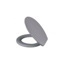 Ver imagem 1 de Kit 30 Assento Sanitário Plástico Soft Cinza - Metasul