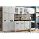 Ver imagem 5 de Armário Aéreo Cozinha Modulado Star New 3 Portas c/Vidro Branco - Telasul
