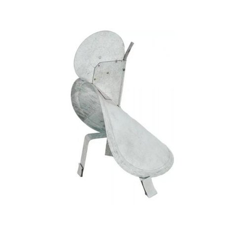 Chapéu Para Chaminé Giratório Galvanizado 110 a 130 mm