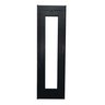Vitro Capelinha Alumínio Preto Linha Veneza: 80 x 30 - 1