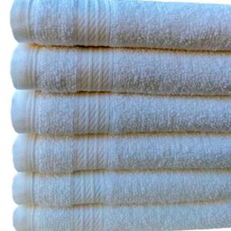Toalhas de Rosto LMpeter Profissional 48cmx75cm Branca - 06 unidades - 1