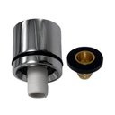 Ver imagem 1 de Porca 1/2 Cromada com Ilhós para Flexíveis - 4044cr002