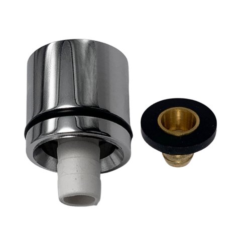 Porca 1/2 Cromada com Ilhós para Flexíveis - 4044cr002
