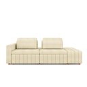 Ver imagem 5 de Sofá Ilha com Encosto e Almofadas Móveis Olimpo 265cm Modulado Bouclê Off White G45 - Gran Belo