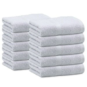 Toalha de Rosto Margex Salão Branco 03 Unidades