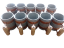 Ver imagem 2 de Kit de 10 Copos em Pedra Sabão de 350 Ml