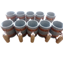 Ver imagem 2 de Kit de 10 Copos em Pedra Sabão de 350 Ml