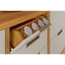 Ver mais imagens de Cozinha Completa Imperatriz 6 Peças (3 Aéreos + 3 Balcões) C6p47 Freijo/off White - Nesher