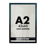 Moldura A2 Com Acetato 42x60 Quadros Poster Foto Quarto Sala Casa Parede Certificados Madeira Fundo  - 1