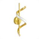 Ver imagem 4 de Arandela Espiral Metal Cabeceira 10w Dourada Quarto Ace89