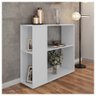 Aparador Buffet Decorativo 1 Prateleira Opala Branco Caemmun - 2