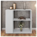 Ver imagem 2 de Aparador Buffet Decorativo 1 Prateleira Opala Branco Caemmun