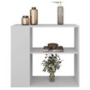 Ver imagem 4 de Aparador Buffet Decorativo 1 Prateleira Opala Branco Caemmun