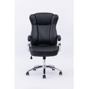 Ver imagem 1 de Cadeira Presidente Summer Estofada Preta W-80