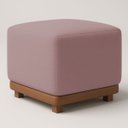 Ver imagem 2 de Puff Dalilla Decorativo Bouclé Premium Exclusivo Assento Extra para Sala Quarto Design Moderno