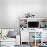 Papel de Parede Efeito Gesso 3D Geométrico Colmeia 2 18m - 2