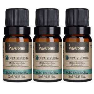 Trio de óleo essencial - Menta Piperita - 10ml