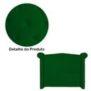 Ver imagem 3 de Conjunto Sienna Cabeceira e Recamier Queen 160 Cm Suede Verde - LM DECOR