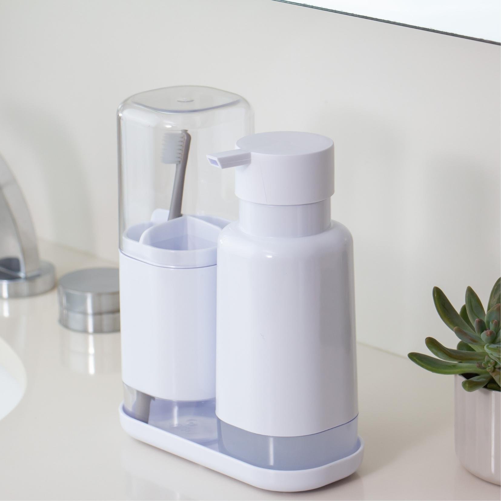 Kit para Banheiro 3 Peças Branco - OU | MadeiraMadeira