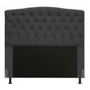 Ver imagem 3 de Cabeceira Greta Cama Box King 195cm Linho Grafite