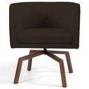 Ver imagem 3 de 2 Poltronas Base Ka Madeira Betina C-34 Marrom Domi
