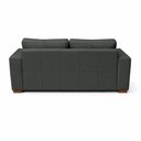 Ver imagem 4 de Sofá Decorativo Sala de Estar Champions 4 Lugares 240cm Bipartido Couro Verde - Mozzelar