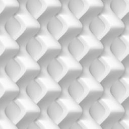 Papel de Parede Efeito Gesso 3D Geométrico Flor 1 9m - 1