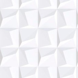 Papel de Parede Efeito Gesso 3D Geométrico Pastilha 1 6m - 1