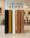 Ver imagem 2 de Bandeja Malta - Linha Metal - - Off-White - 30x20