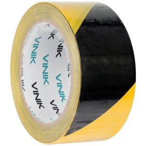 FITA PARA DEMARCACAO DE SOLO ZEBRADA 48MM X 30M VINIK