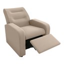 Ver imagem 5 de Poltrona Retrátil e Reclinável 77cm com Tecido Suede Multimóveis Cr45265 Bege