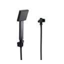 Ver imagem 1 de Ducha de Mão Quadrado Abs Preto C/ Desviador Black Matte