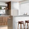 Papel de Parede Efeito Gesso 3D Geométrico Quadrado 5 12m - 5