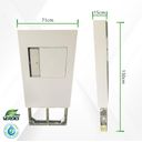 Ver imagem 2 de Water Frame - Suporte com Caixa de Hidrômetro Entrada de Água Padrão Corsan