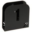 Ver imagem 3 de Conjunto Porta Guardanapo Preto Número 1 a 30 Acrílico Restaurante Mesa Zarg